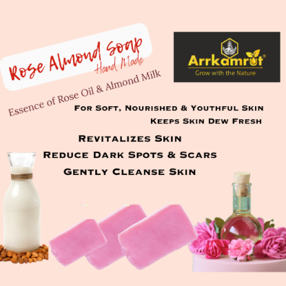 Picture of Rose Almond Soap